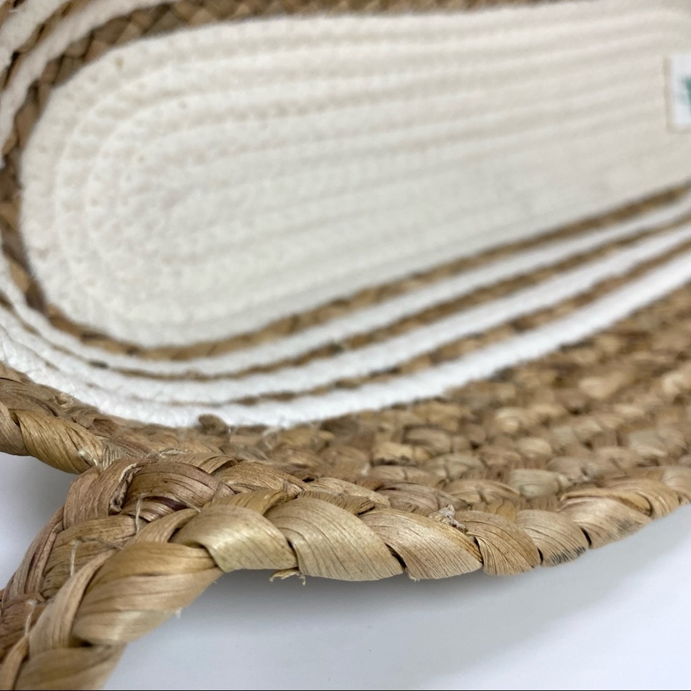 NWT Woven Baskets Home Accents Decor Display Organizer Bathroom Storage Natural - Picture 5 of 9